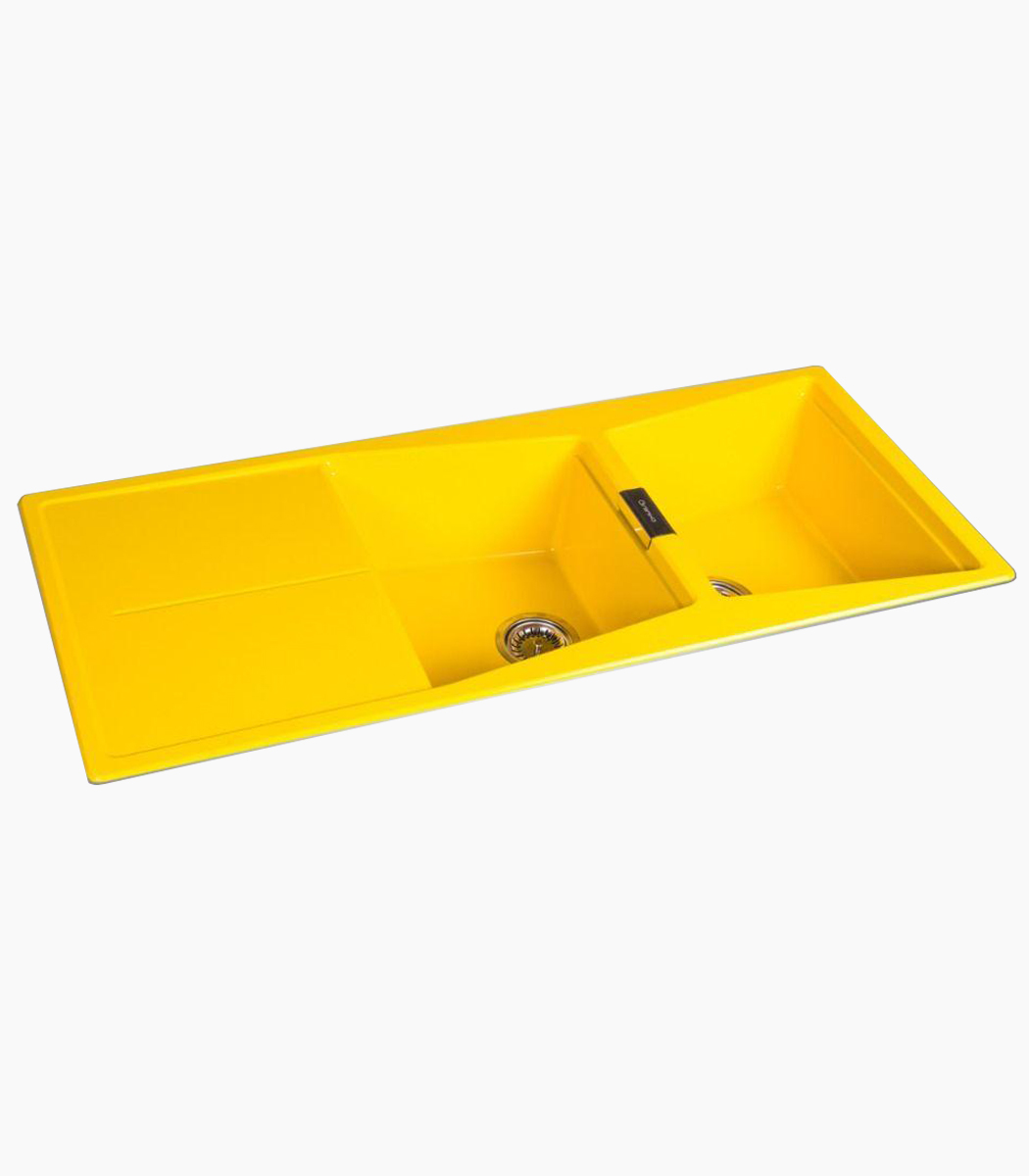 سینک ظرفشویی گرانیکومدل g880زرد