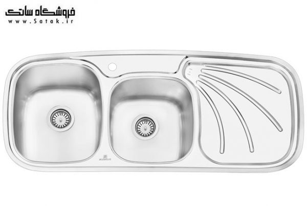 سینک ظرفشویی پرنیان استیل۱۲۰۷