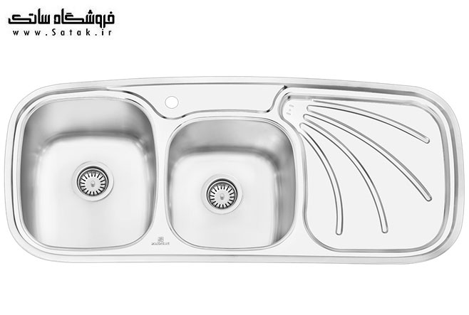 سینک ظرفشویی پرنیان استیل۱۲۰۷
