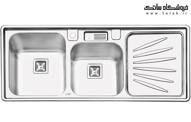 سینک ظرفشویی ایلیا استیل مدل۲۰۶۱