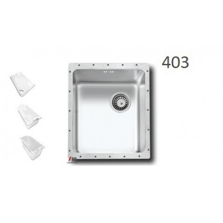 سینک ظرفشویی زیر صفحه ای اخوان کد ۴۰۳